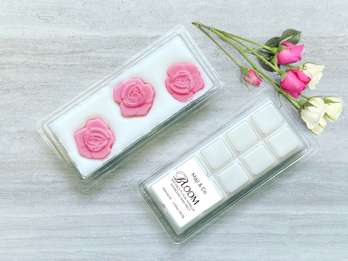 Bloom Wax Melt | Sea Salt, Soft Florals & Vanilla