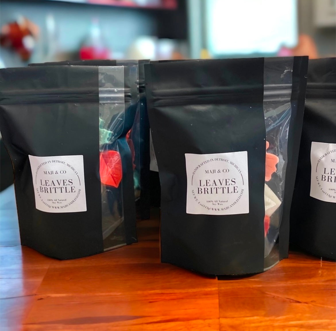 Leaves Wax Melt | Crisp Apple, Golden Nectar & Warm Clove